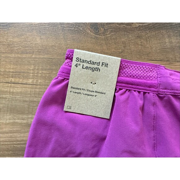 Nike Aeroswift Dri-Fit ADV 4" Brief-Lined Run Shorts Fuchsia Men Size Small - Picture 4 of 5